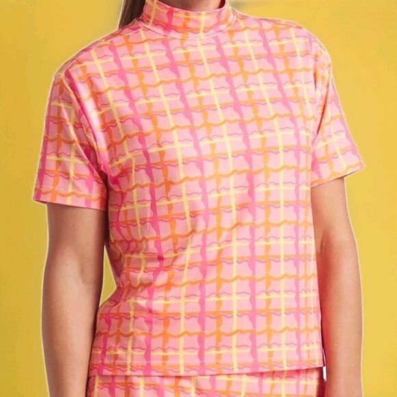 PUMA X Dani Dazey Women's CLOUDSPUN Mock Neck Golf Shirt 2XL NWT CR60 Excellant - Picture 1 of 4